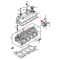 DISTRIBUTOR CASE O-RING SUZUKI SAMURAI SERIES - Master