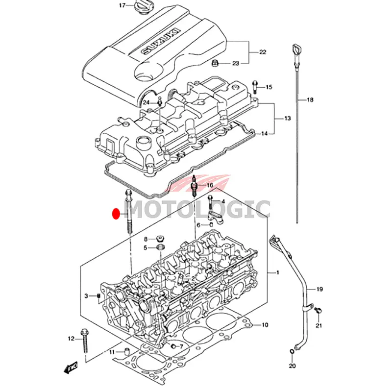 CYLINDER HEAD BOLT VITARA SERIES - Master