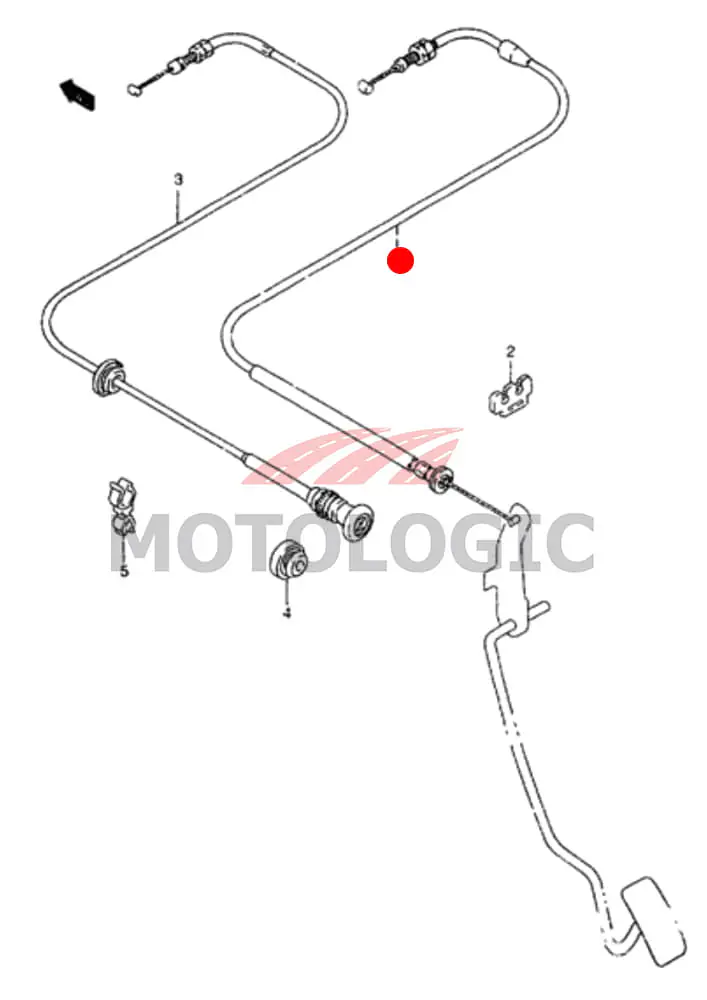ACCELERATOR CABLE SUZUKI SAMURAI SERIES - Master