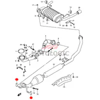 MUFFLER MOUNTING SUZUKI SWIFT SERIES - Master