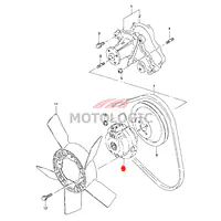 CLUTCH FAN SUZUKI JIMNY SERIES - Master