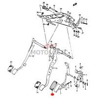 ACCELERATOR PEDAL PAD SUZUKI VITARA SERIES - Master