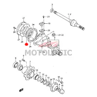 OIL SEAL FRONT KNUCKLE SUZUKI SAMURAI SERIES - Master