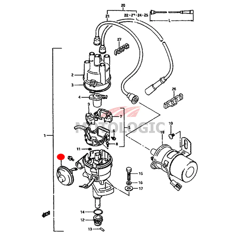 VACUUM CONTROLLER SUZUKI SAMURAI SERIES - Master