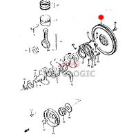 FLYWHEEL RING GEAR ONLY SUZUKI SAMURAI SERIES - Master