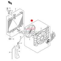 ENGINE COOLING FAN SUZUKI SWIFT SERIES - Master
