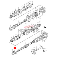 INPUT SHAFT BEARING RIGHT SUZUKI WAGON R SERIES - Master