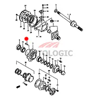 HUB BOLT SUZUKI SAMURAI SERIES - Master