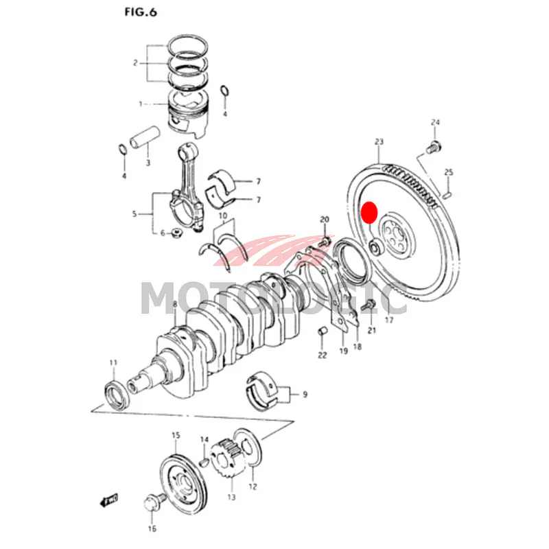 INPUT SHAFT BEARING SUZUKI MARUTI 800 SERIES - Master