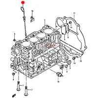 OIL LEVEL GUAGE DIPSTICK SUZUKI SAMURAI SERIES - Master