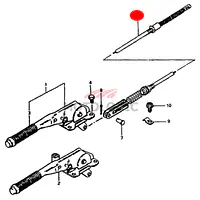 CENTER BRAKE CABLE SUZUKI SAMURAI SERIES - Master