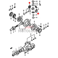 DIFFERENTIAL GEAR SUZUKI SAMURAI SERIES - Master
