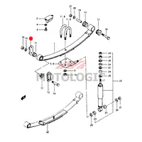 INNER SHACKLE PLATE SUZUKI SAMURAI SERIES - Master