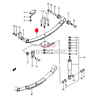 FRONT LEAF SPRING ASSY SUZUKI SAMURAI SERIES - Master