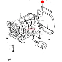 CLUTCH HOUSING UPPER PLATE SUZUKI SAMURAI SERIES - Master