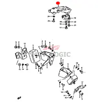 ENGINE MOUNTING REAR BRACKET SUZUKI SAMURAI SERIES - Master