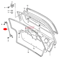 BACK DOOR BALANCER RIGHT SUZUKI ALTO SERIES - Master